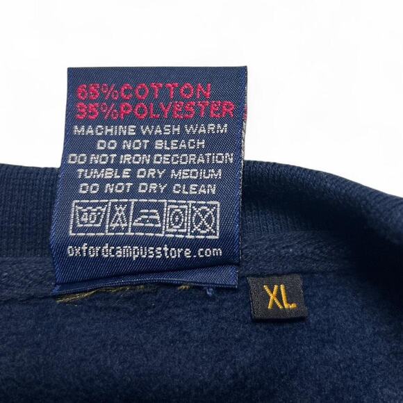 Oxford Campus Stores 90s Vintage England University Sportswear Sweatshirt XL - Picture 6 of 6